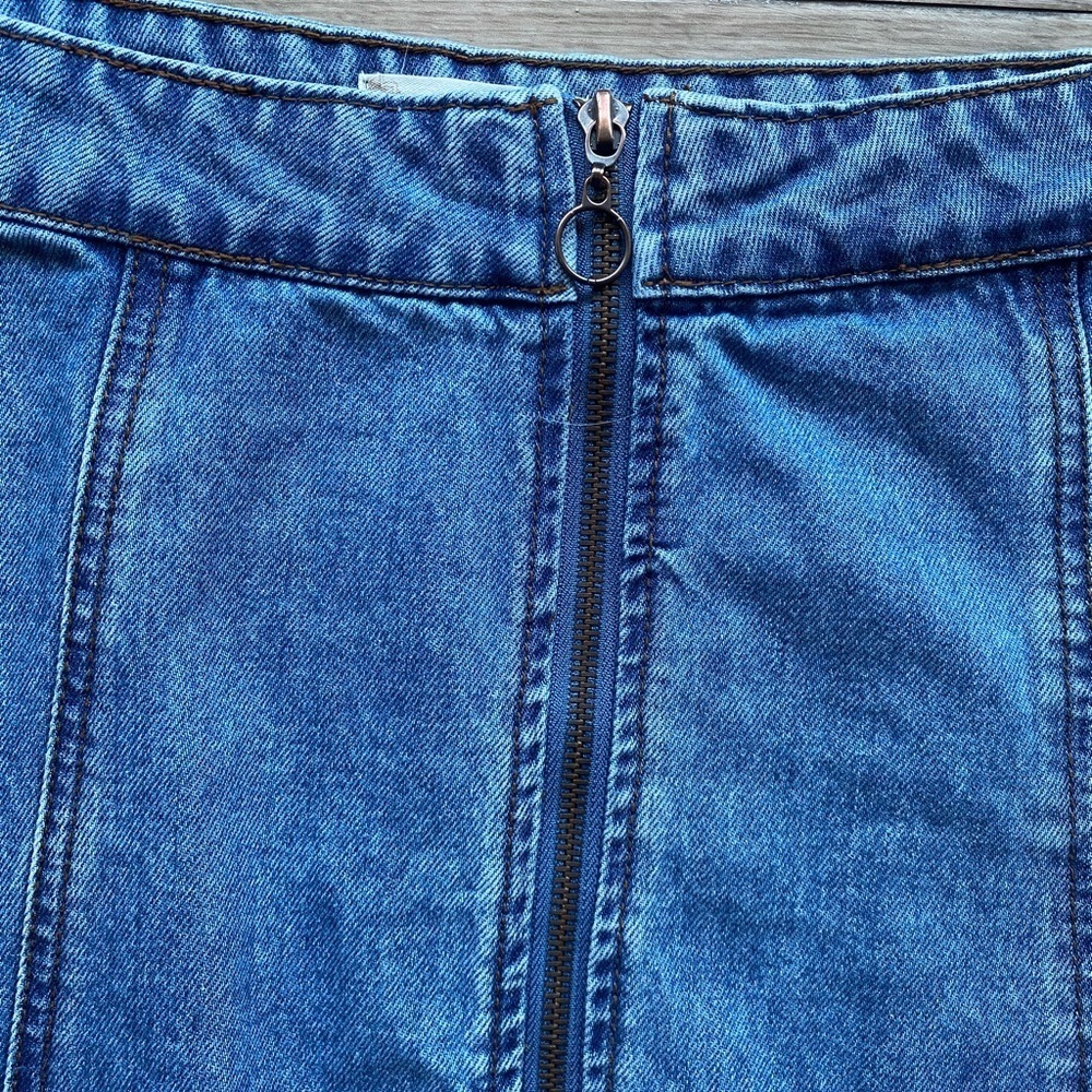 Altar'd State Zip Up Mini Skirt - Picture 5 of 8